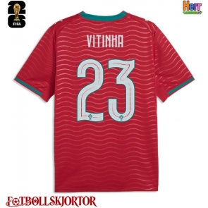Portugal Vitinha #23 Hemmatröja VM 2026 Kortärmad